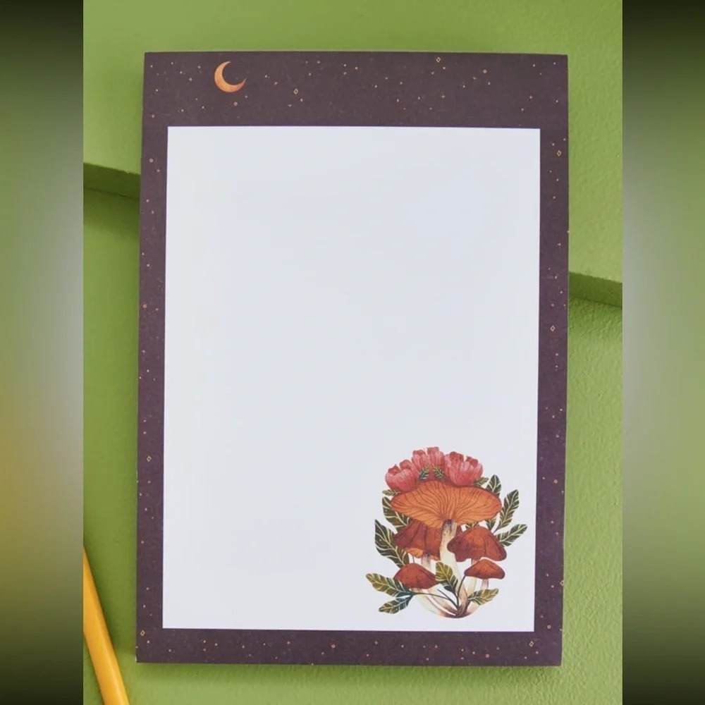 Denik Midnight Mushroom Notepad, NWT, For Bundles Only